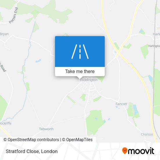 Stratford Close map