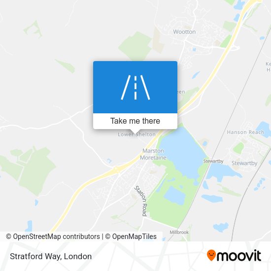 Stratford Way map