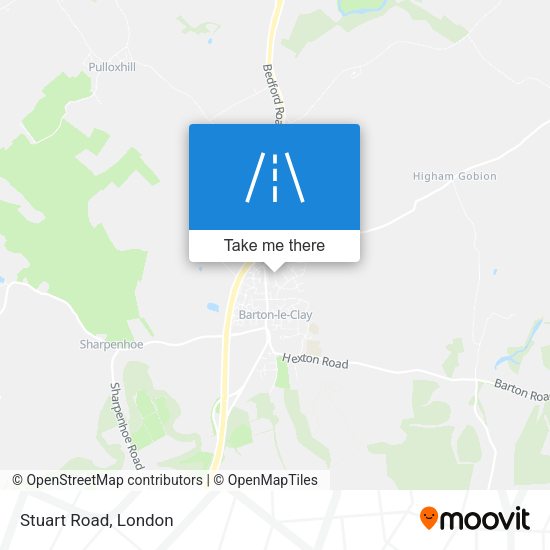 Stuart Road map
