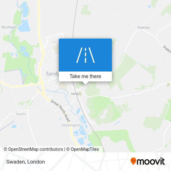 Swaden map
