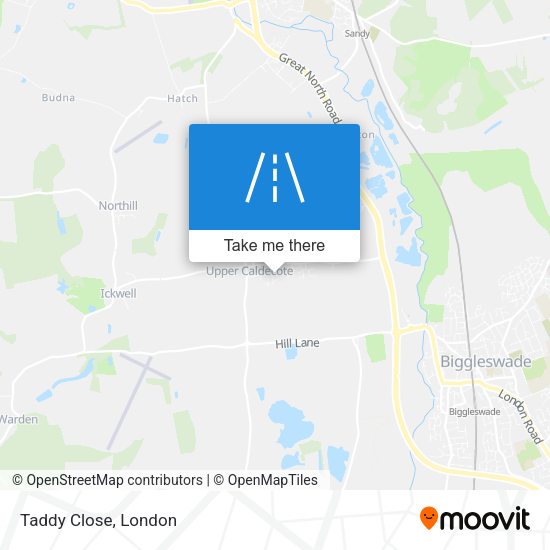 Taddy Close map