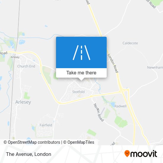 The Avenue map