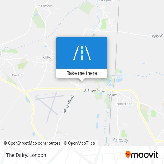 The Dairy map