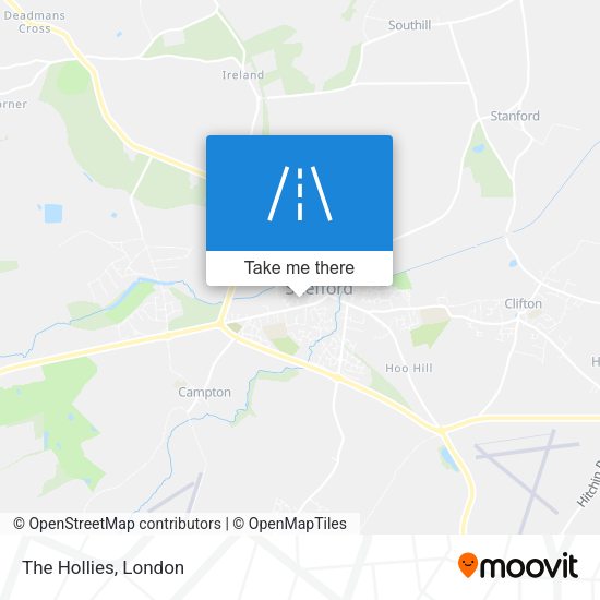The Hollies map