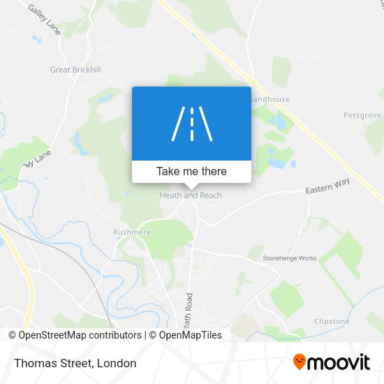 Thomas Street map