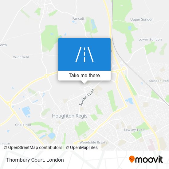 Thornbury Court map