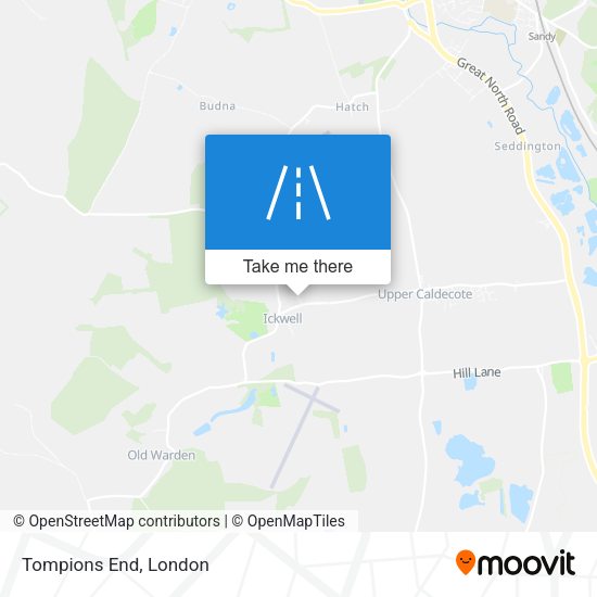 Tompions End map