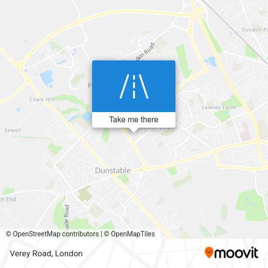 Verey Road map