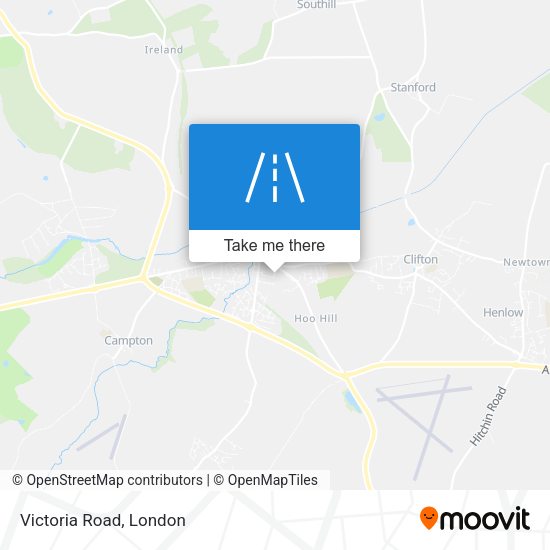 Victoria Road map