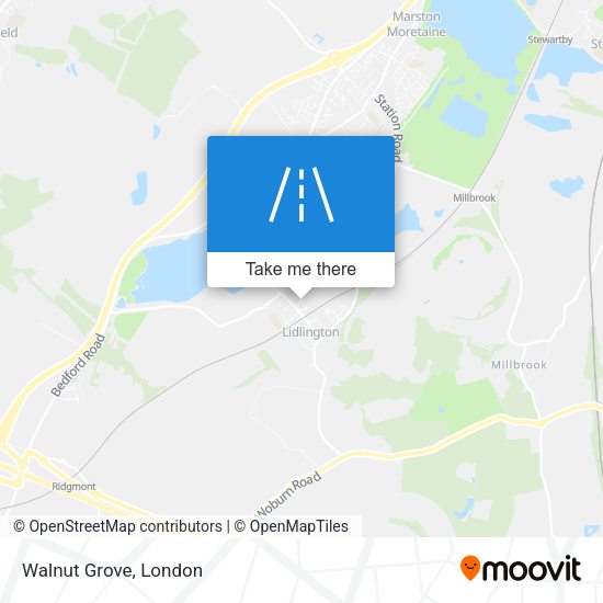 Walnut Grove map