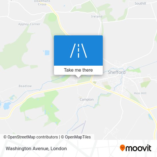 Washington Avenue map