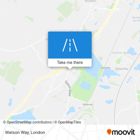 Watson Way map