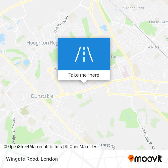 Wingate Road map