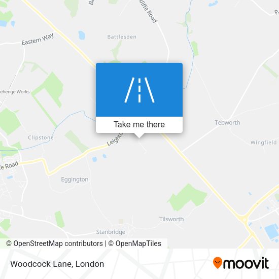 Woodcock Lane map
