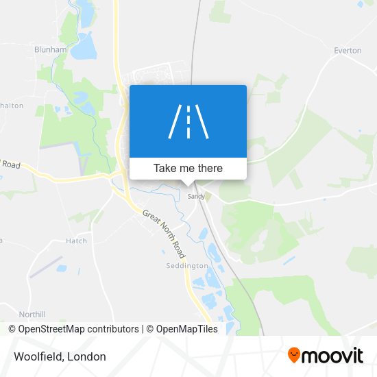Woolfield map