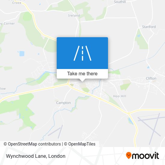Wynchwood Lane map
