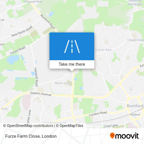 Furze Farm Close map