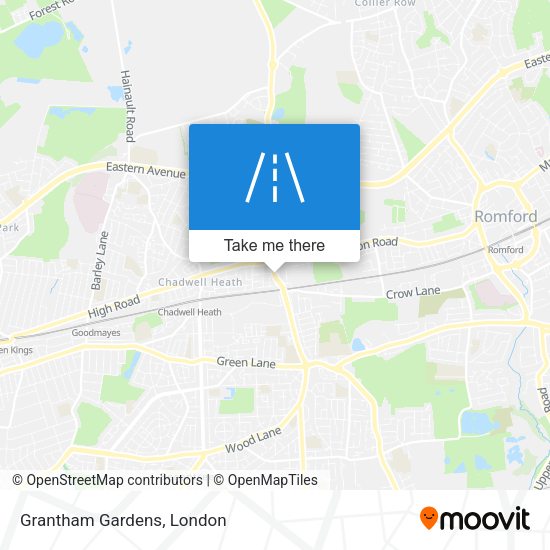 Grantham Gardens map