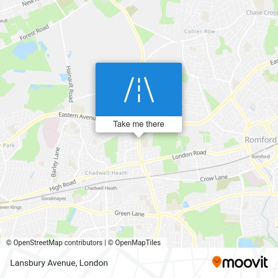 Lansbury Avenue map