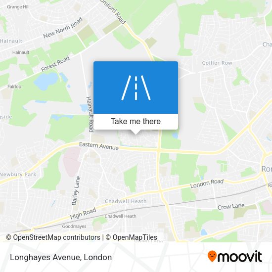 Longhayes Avenue map