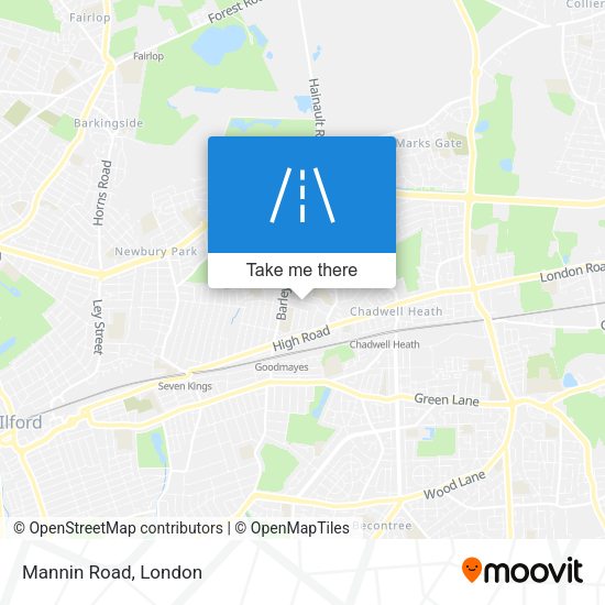Mannin Road map