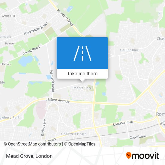 Mead Grove map
