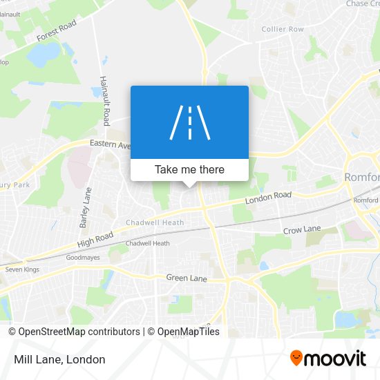 Mill Lane map