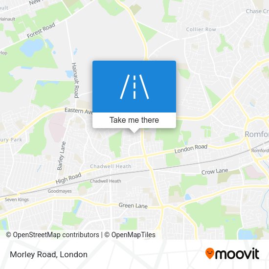 Morley Road map