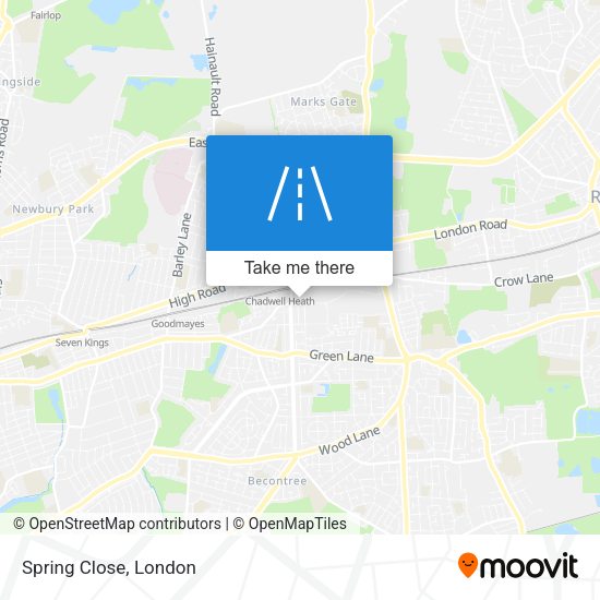 Spring Close map
