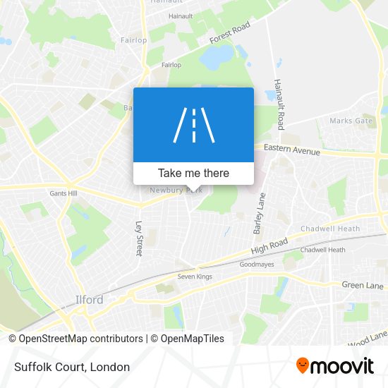 Suffolk Court map