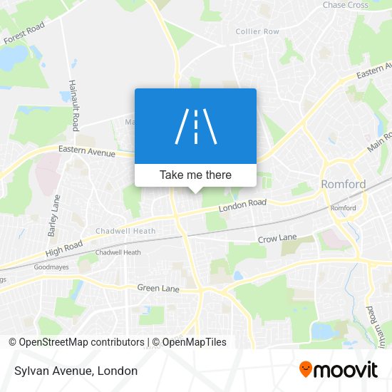 Sylvan Avenue map
