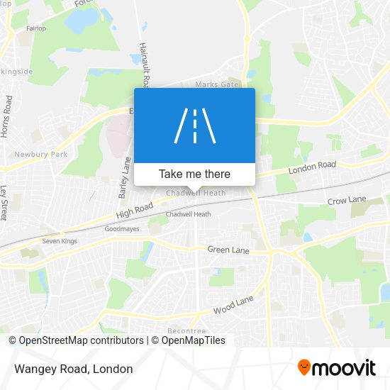 Wangey Road map