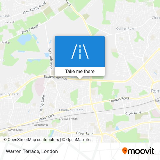 Warren Terrace map