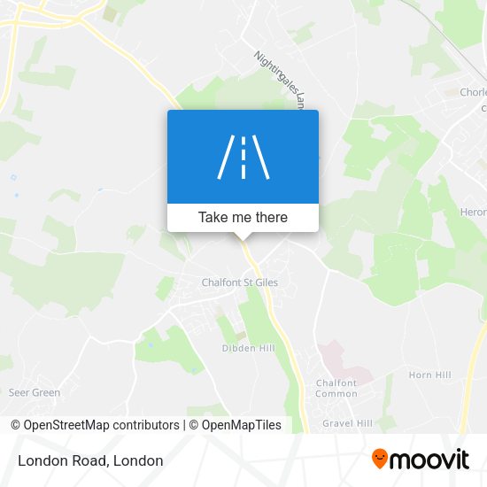 London Road map