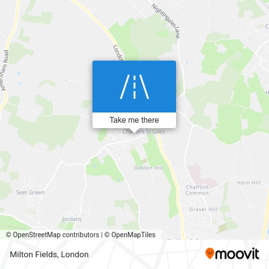 Milton Fields map