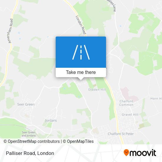 Palliser Road map