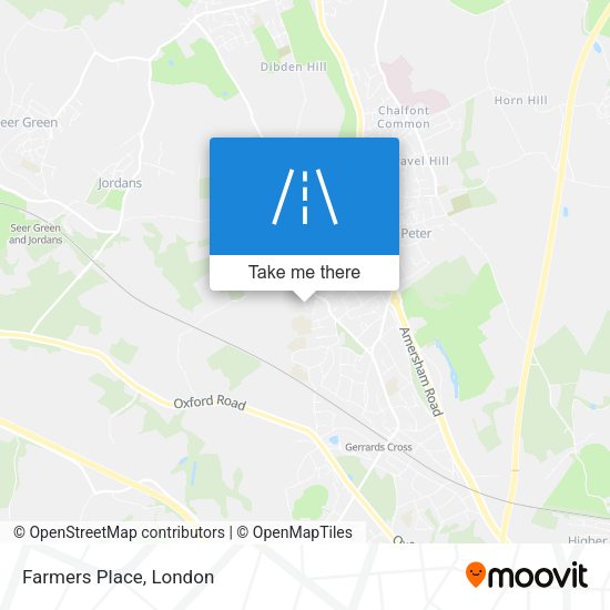 Farmers Place map