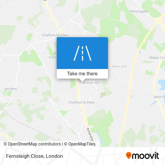 Fernsleigh Close map