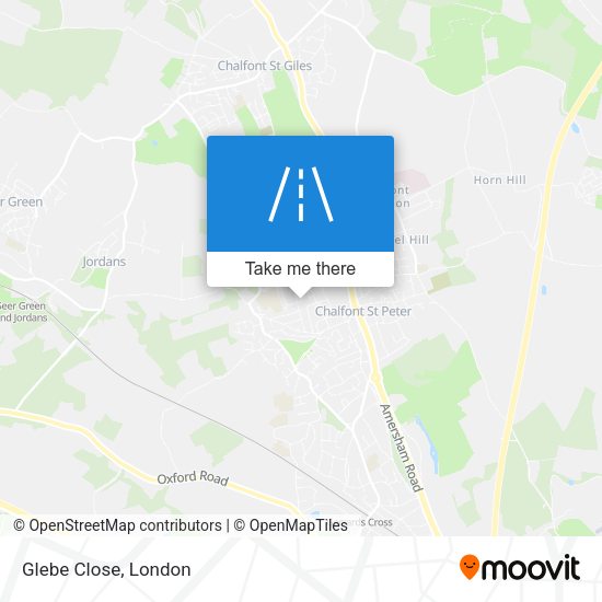 Glebe Close map