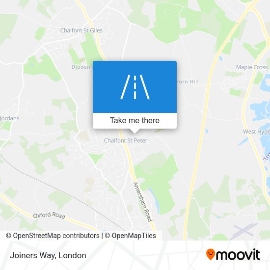 Joiners Way map