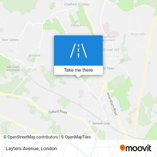 Layters Avenue map