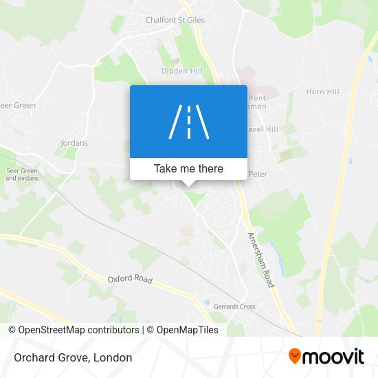 Orchard Grove map