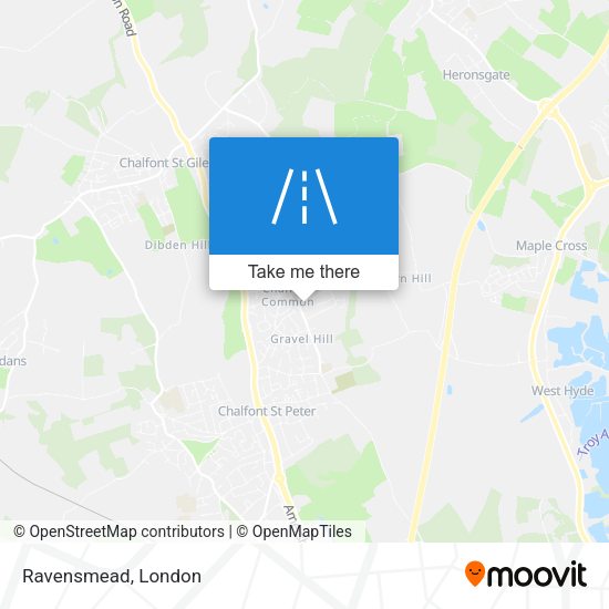 Ravensmead map