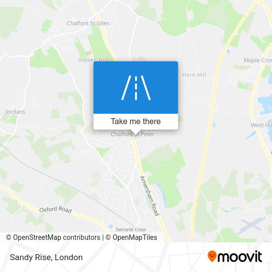 Sandy Rise map