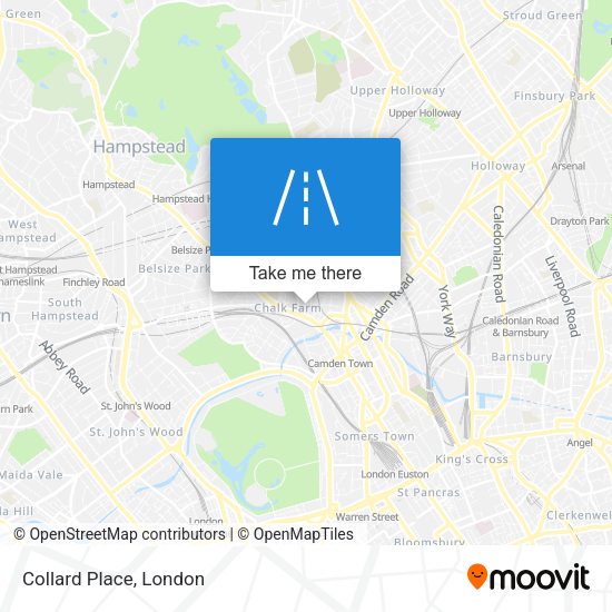 Collard Place map