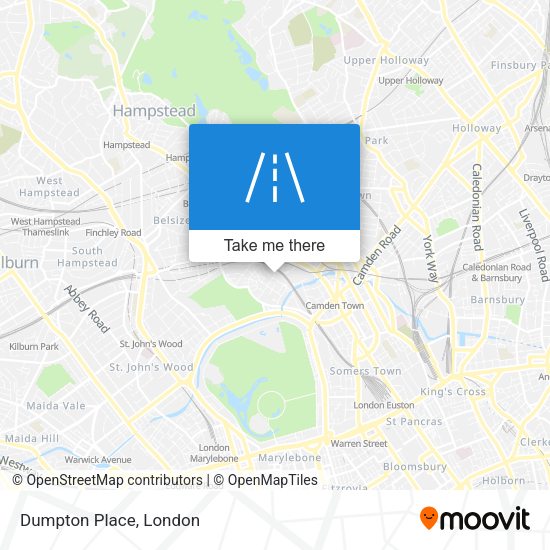 Dumpton Place map