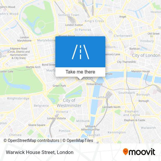 Warwick House Street map