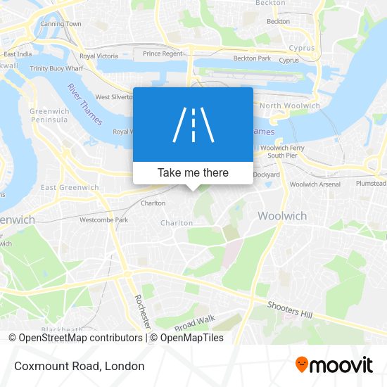Coxmount Road map