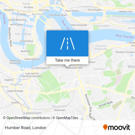 Humber Road map