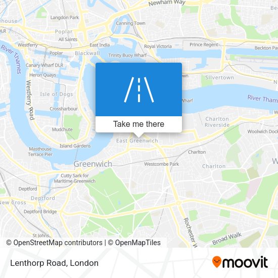 Lenthorp Road map